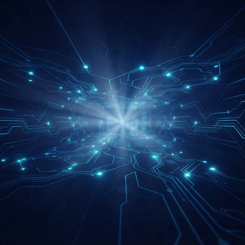 AI neural network visualization